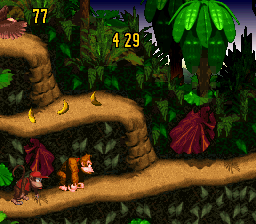 Donkey Kong Country Competition screenshot 2 for Super Nintendo